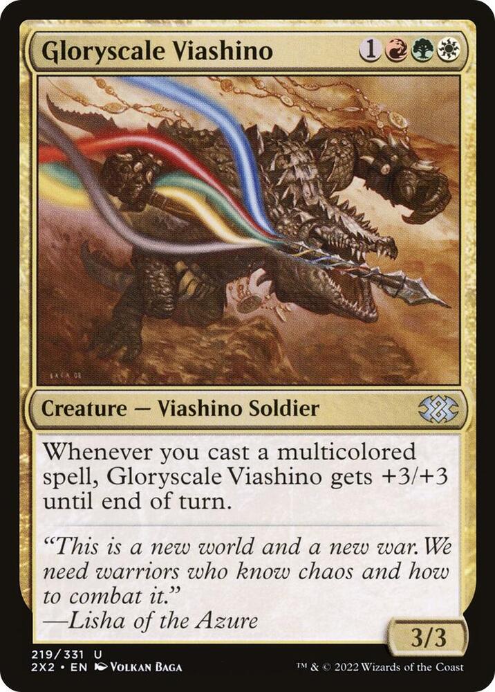 Gloryscale Viashino (219) [Double Masters 2022]