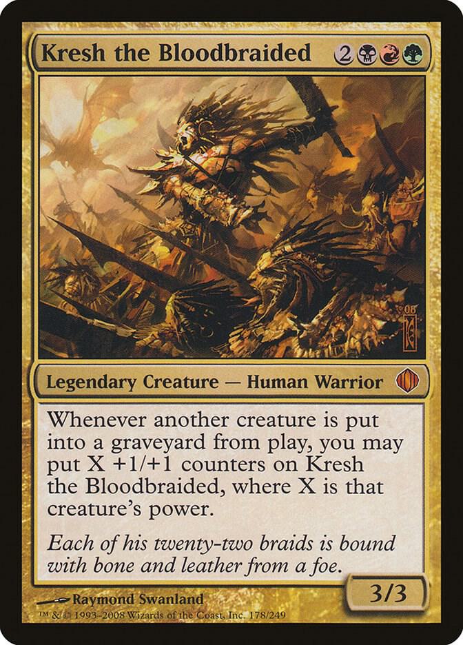 Kresh the Bloodbraided (178) [Shards of Alara]