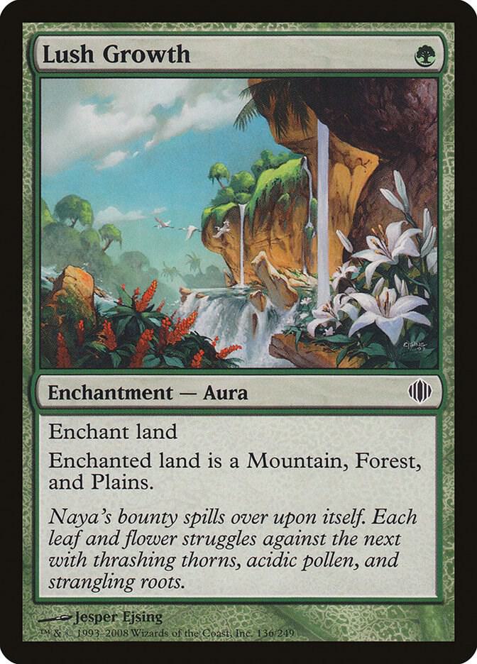 Lush Growth (136) [Shards of Alara]