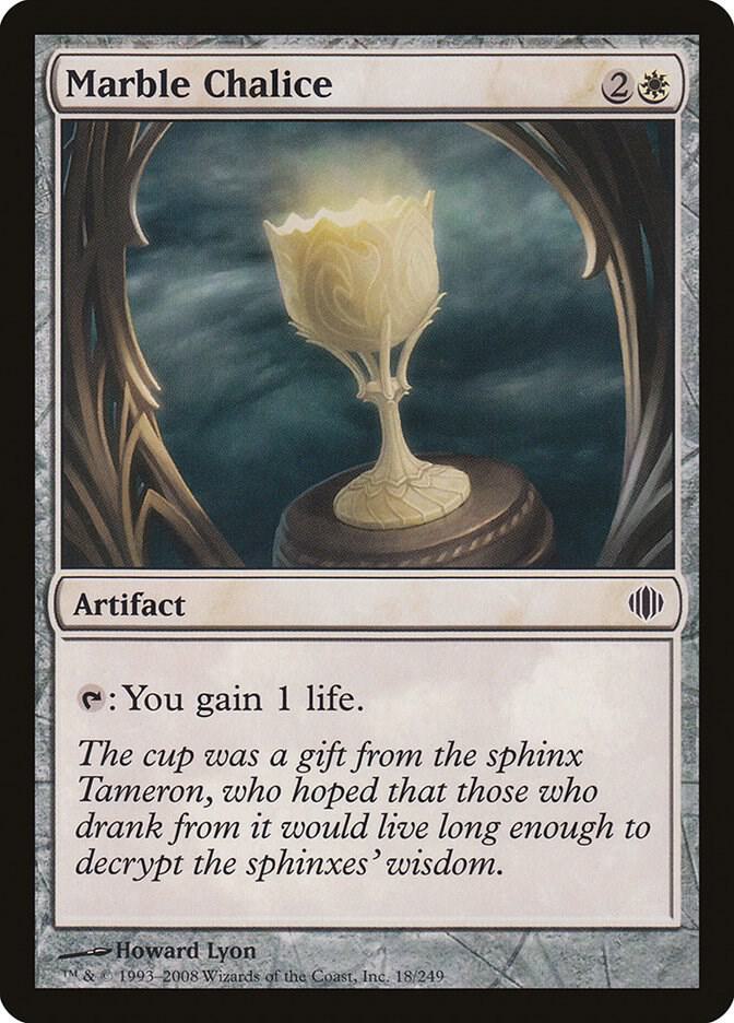 Marble Chalice (18) [Shards of Alara]