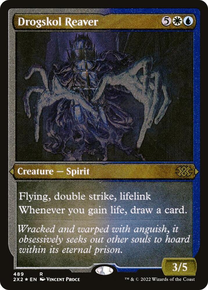 Drogskol Reaver (Foil Etched) (489) [Double Masters 2022]