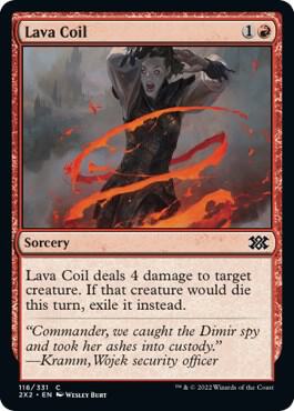 Lava Coil (116) [Double Masters 2022]