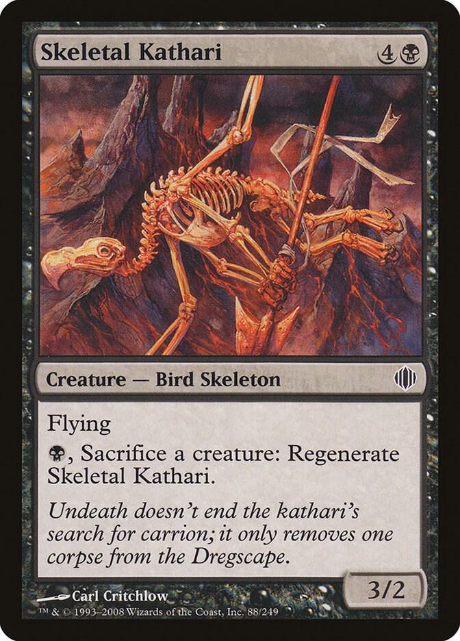 Skeletal Kathari (88) [Shards of Alara]