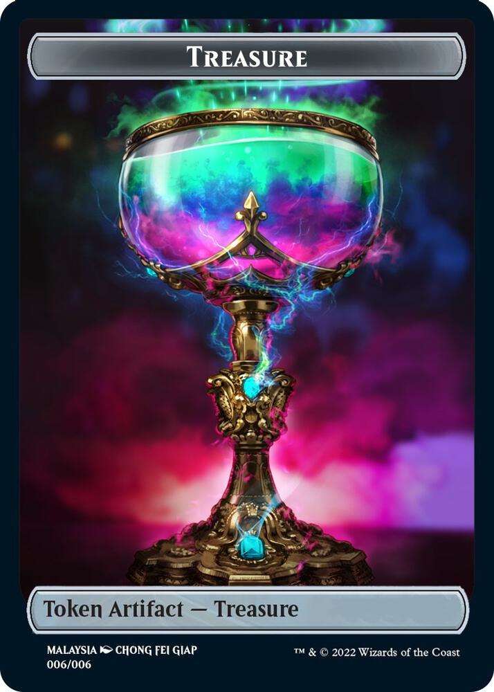 Treasure Token [SEA Exclusive] (6) [Streets of New Capenna]