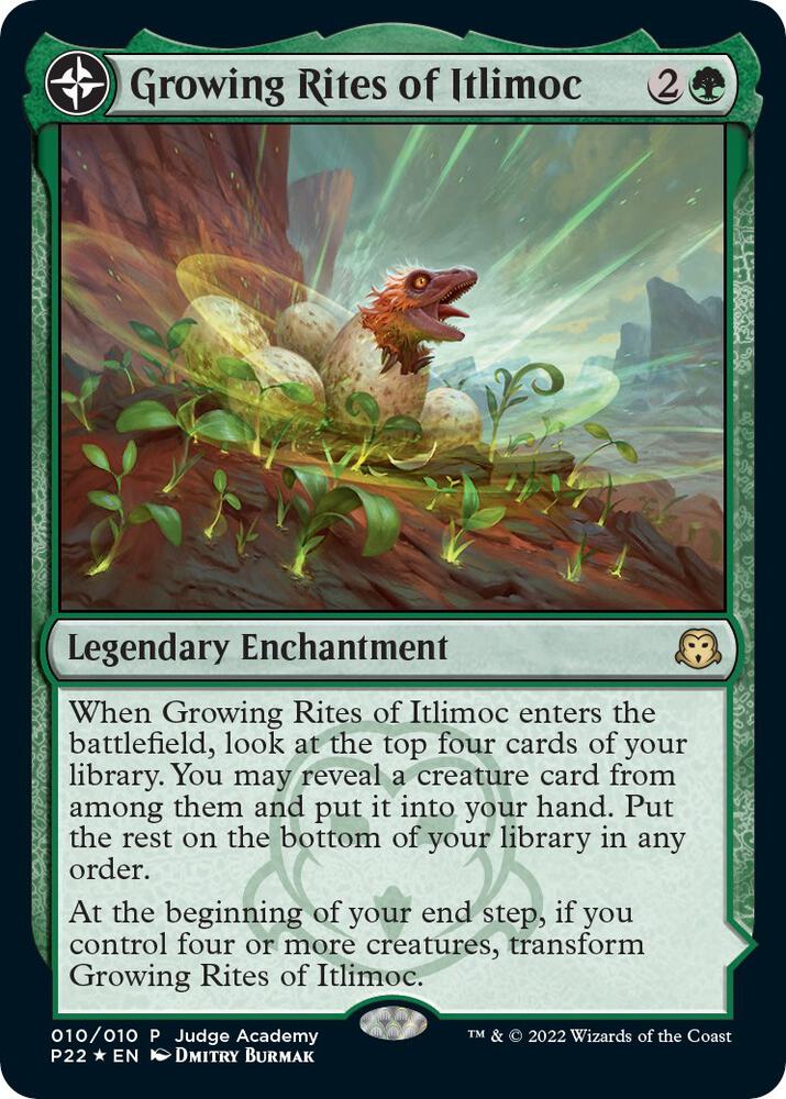 Growing Rites of Itlimoc (10) [Judge Promos]