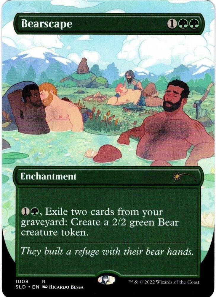 Bearscape (1008) [Secret Lair Drop] [Borderless]