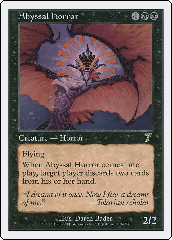 Abyssal Horror (115) [Seventh Edition]
