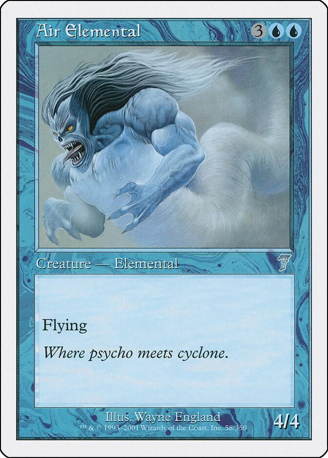 Air Elemental (58) [Seventh Edition]