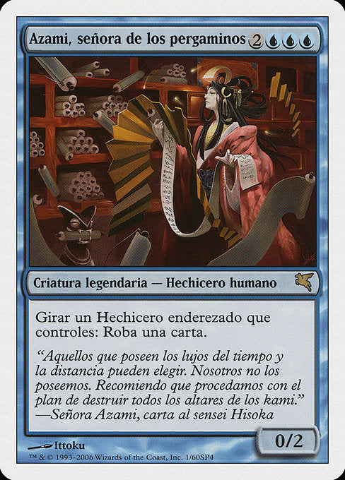 Azami, Lady of Scrolls (H1) [Salvat 2005]