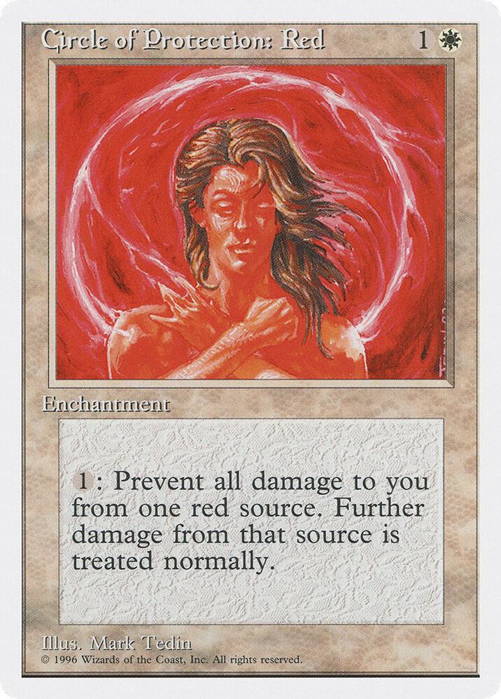 Circle of Protection: Red (3) [Introductory Two-Player Set]
