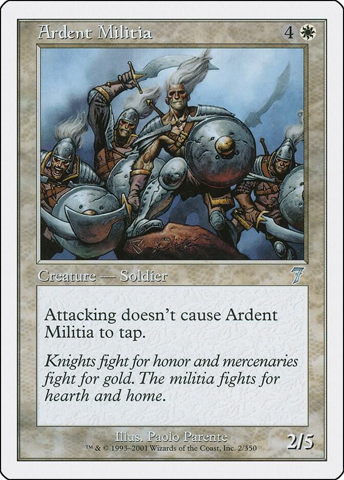 Ardent Militia (2) [Seventh Edition]