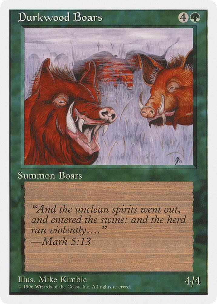 Durkwood Boars (39) [Introductory Two-Player Set]