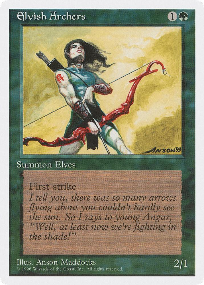 Elvish Archers (41) [Introductory Two-Player Set]