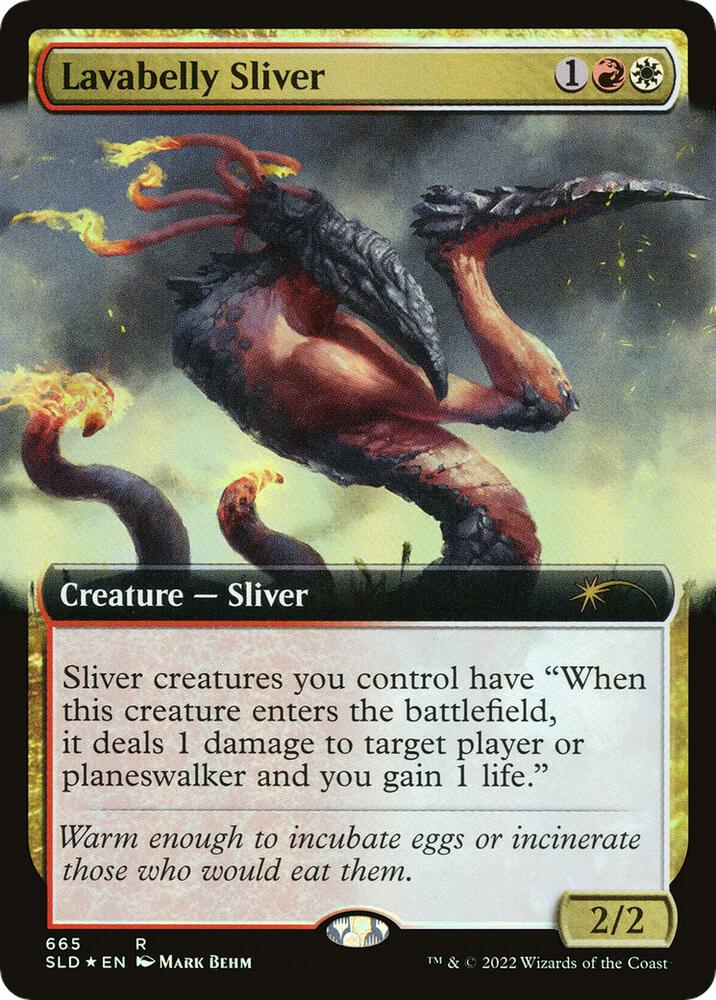 Lavabelly Sliver (Extended Art) (665) [Secret Lair Drop] [Extended Art]