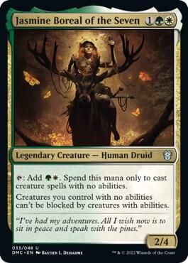 Jasmine Boreal of the Seven (33) [Dominaria United Commander]