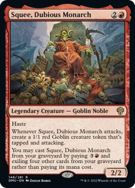 Squee, Dubious Monarch (146) [Dominaria United]