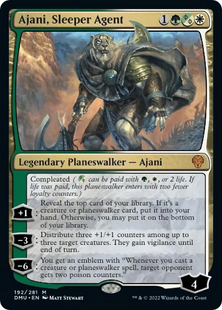 Ajani, Sleeper Agent (192) [Dominaria United]