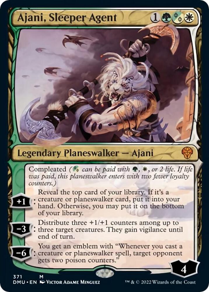Ajani, Sleeper Agent (371) [Dominaria United] [Showcase]