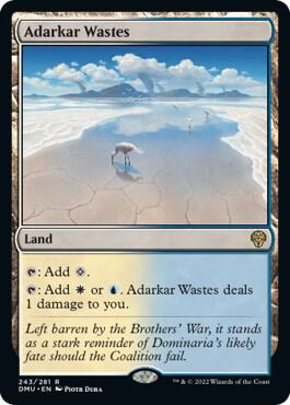 Adarkar Wastes (243) [Dominaria United]