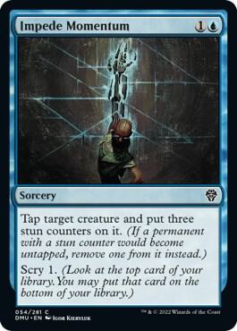 Impede Momentum (54) [Dominaria United]