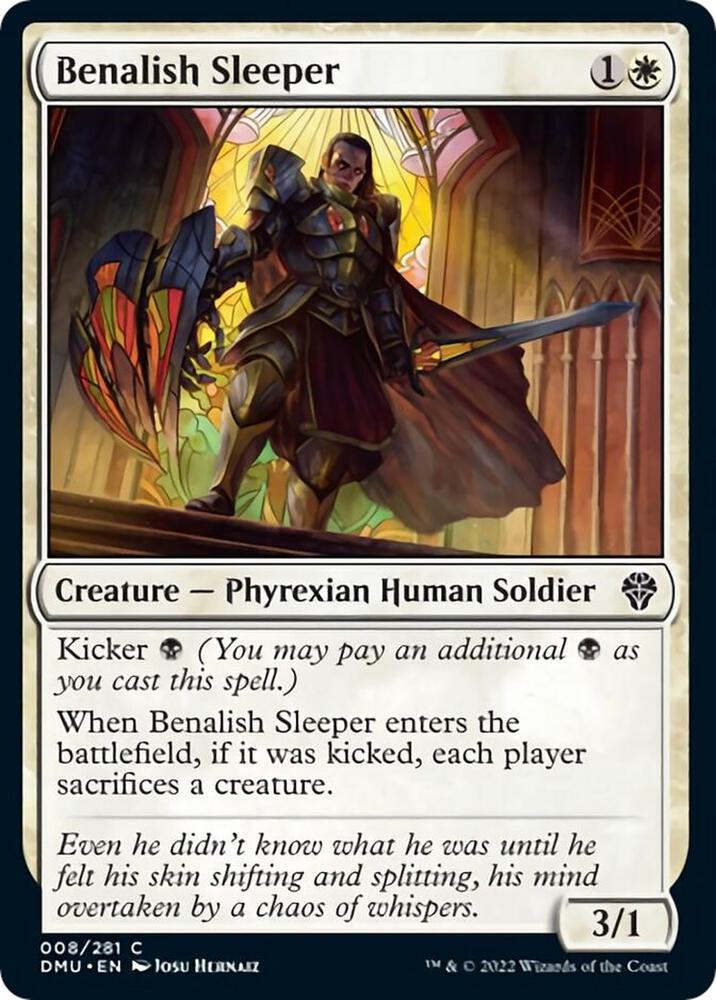 Benalish Sleeper (8) [Dominaria United]