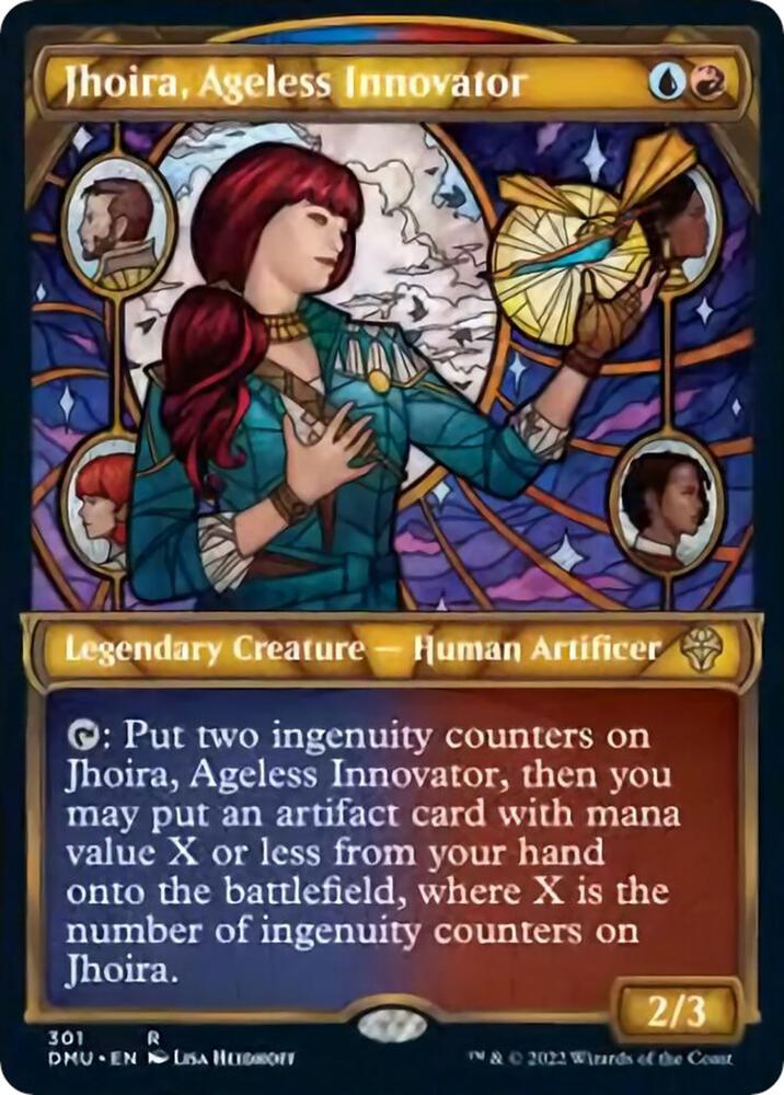 Jhoira, Ageless Innovator (Showcase) (301) [Dominaria United] [Showcase]