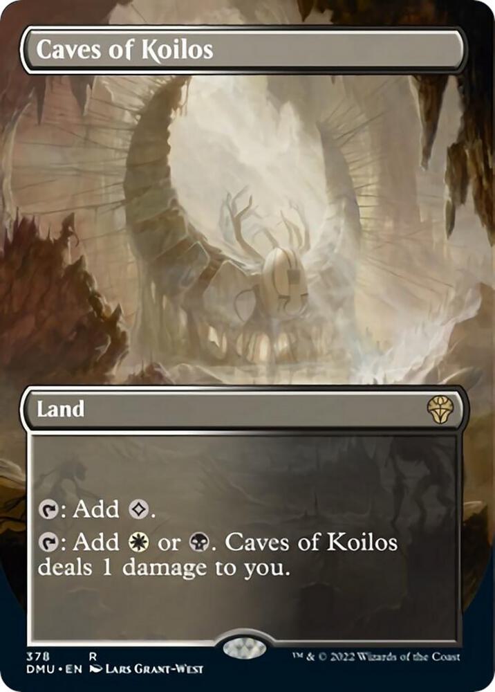 Caves of Koilos (Borderless) (378) [Dominaria United] [Borderless]