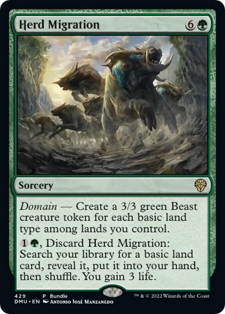 Herd Migration (DMU Bundle) (429) [Unique and Miscellaneous Promos]