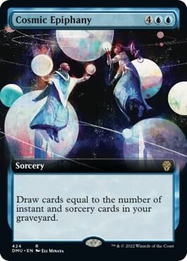 Cosmic Epiphany (Extended Art) (424) [Dominaria United] [Extended Art]
