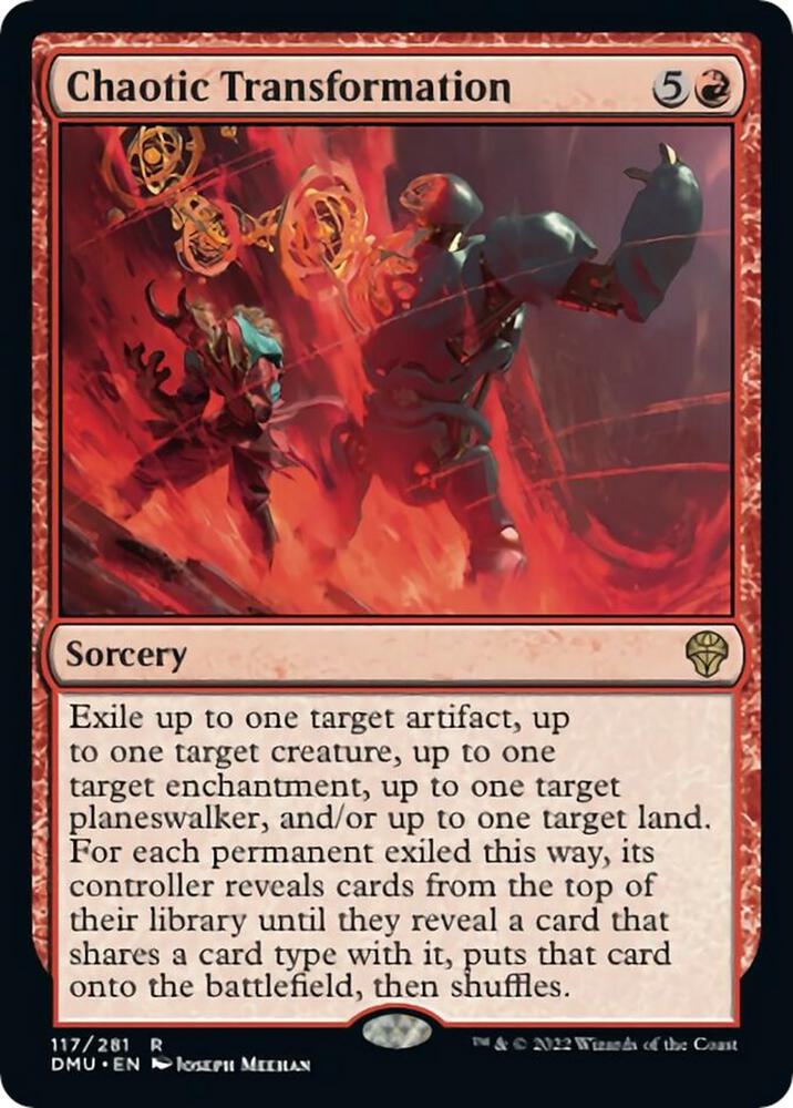 Chaotic Transformation (117) [Dominaria United]