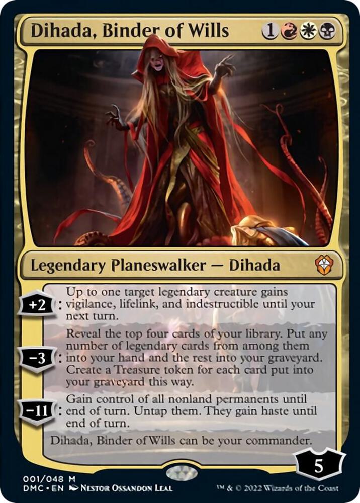 Dihada, Binder of Wills (1) [Dominaria United Commander]