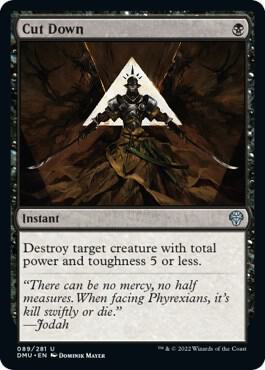 Cut Down (89) [Dominaria United]