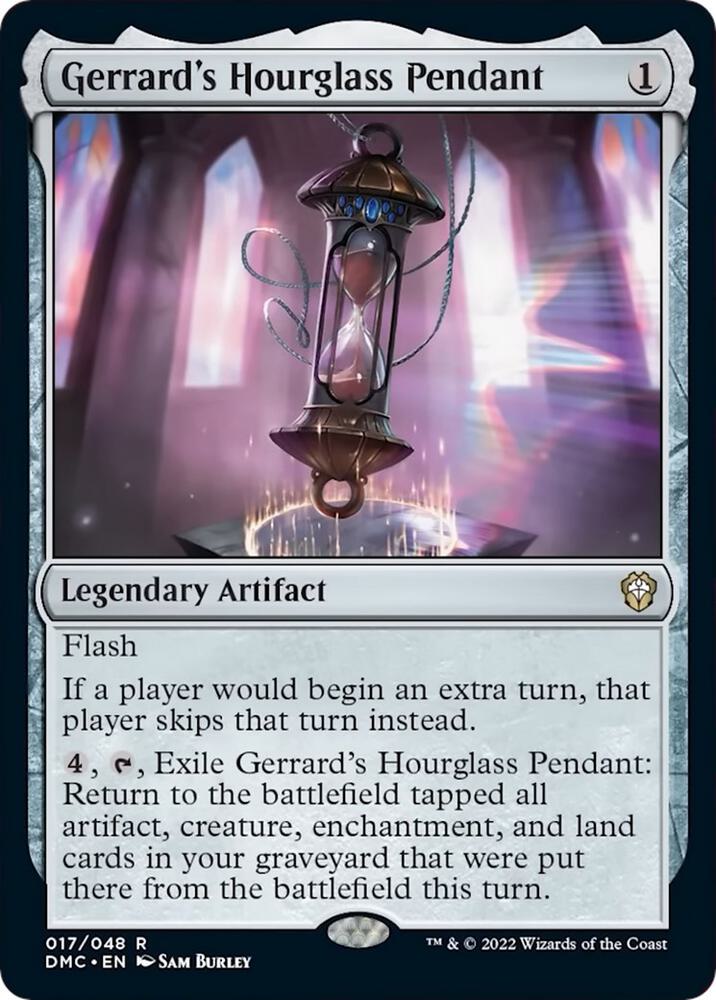 Gerrard's Hourglass Pendant (17) [Dominaria United Commander]