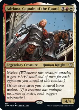 Adriana, Captain of the Guard (139) [Dominaria United Commander]