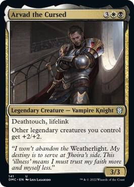 Arvad the Cursed (141) [Dominaria United Commander]