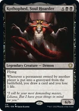 Kothophed, Soul Hoarder (114) [Dominaria United Commander]