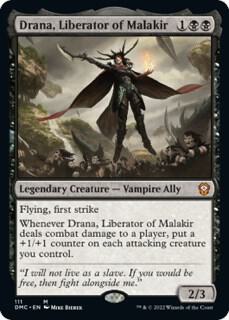 Drana, Liberator of Malakir (111) [Dominaria United Commander]