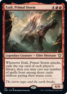 Etali, Primal Storm (121) [Dominaria United Commander]