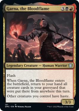 Garna, the Bloodflame (151) [Dominaria United Commander]