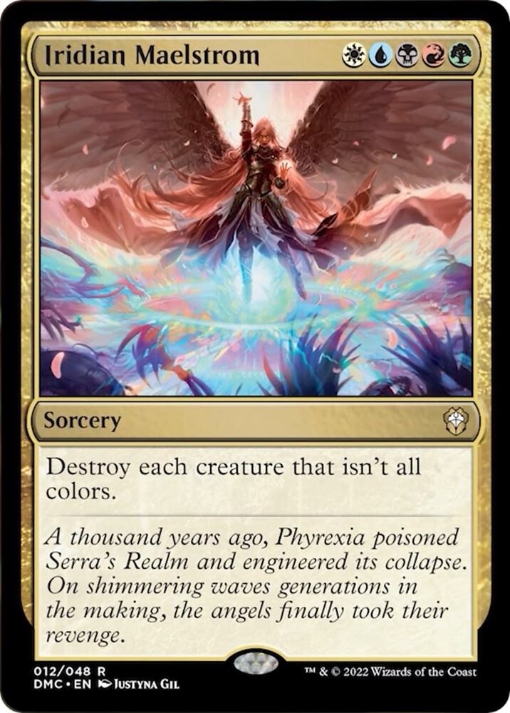 Iridian Maelstrom (12) [Dominaria United Commander]