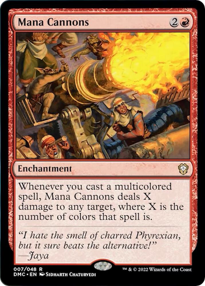 Mana Cannons (7) [Dominaria United Commander]