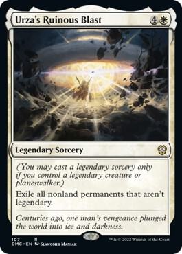 Urza's Ruinous Blast (107) [Dominaria United Commander]
