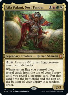 Atla Palani, Nest Tender (142) [Dominaria United Commander]