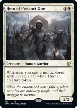 Hero of Precinct One (101) [Dominaria United Commander]