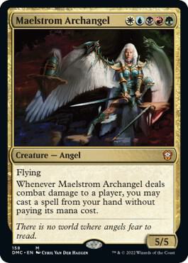 Maelstrom Archangel (158) [Dominaria United Commander]