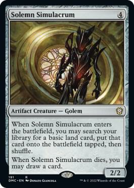 Solemn Simulacrum (191) [Dominaria United Commander]