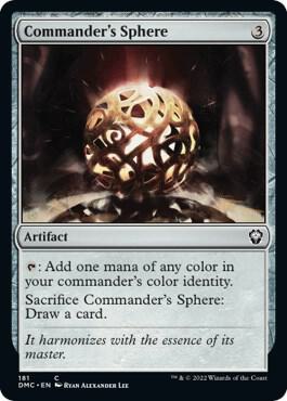 Commander's Sphere (181) [Dominaria United Commander]
