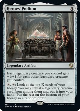 Heroes' Podium (185) [Dominaria United Commander]