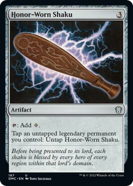 Honor-Worn Shaku (187) [Dominaria United Commander]