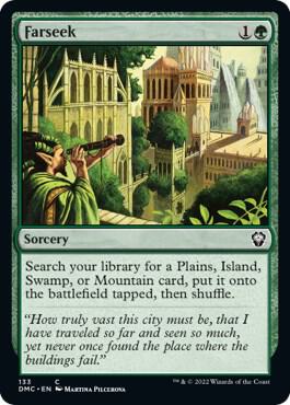 Farseek (133) [Dominaria United Commander]